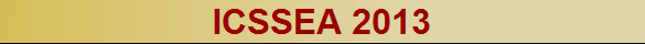 ICSSEA 2013